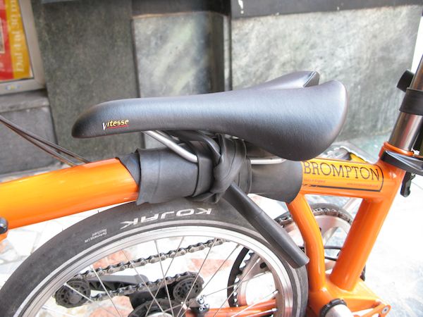 Brompton child top seat